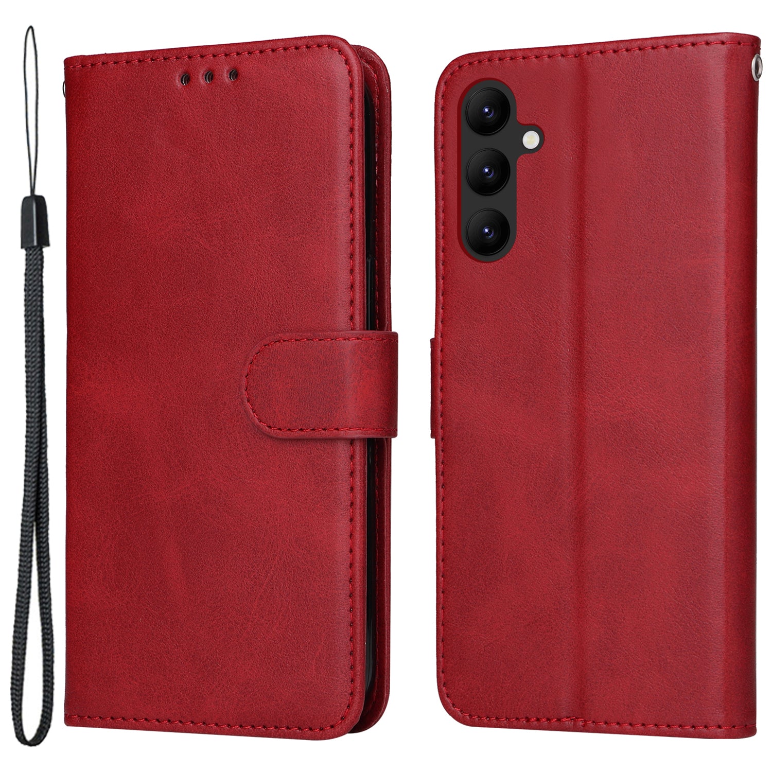 For Samsung Galaxy A24 4G PU Leather Wallet Phone Case Calf Texture Anti-drop Stand Mobile Cover For Samsung Galaxy A24 4G PU Leather Wallet Phone Case Calf Texture Anti-drop Stand Mobile Cover